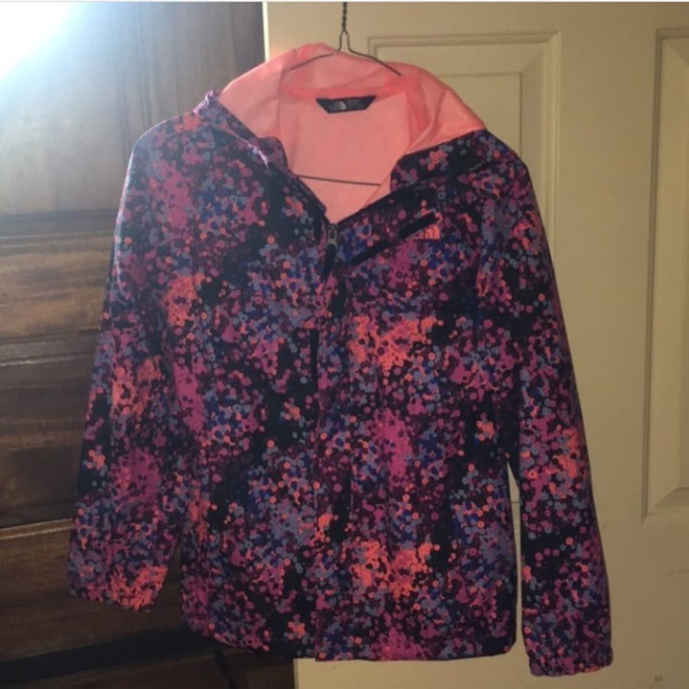 North Face raincoat